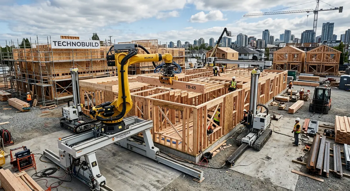 Construction robots are tackling America's housing shortage, but we're a long way from humanoid homebuilders