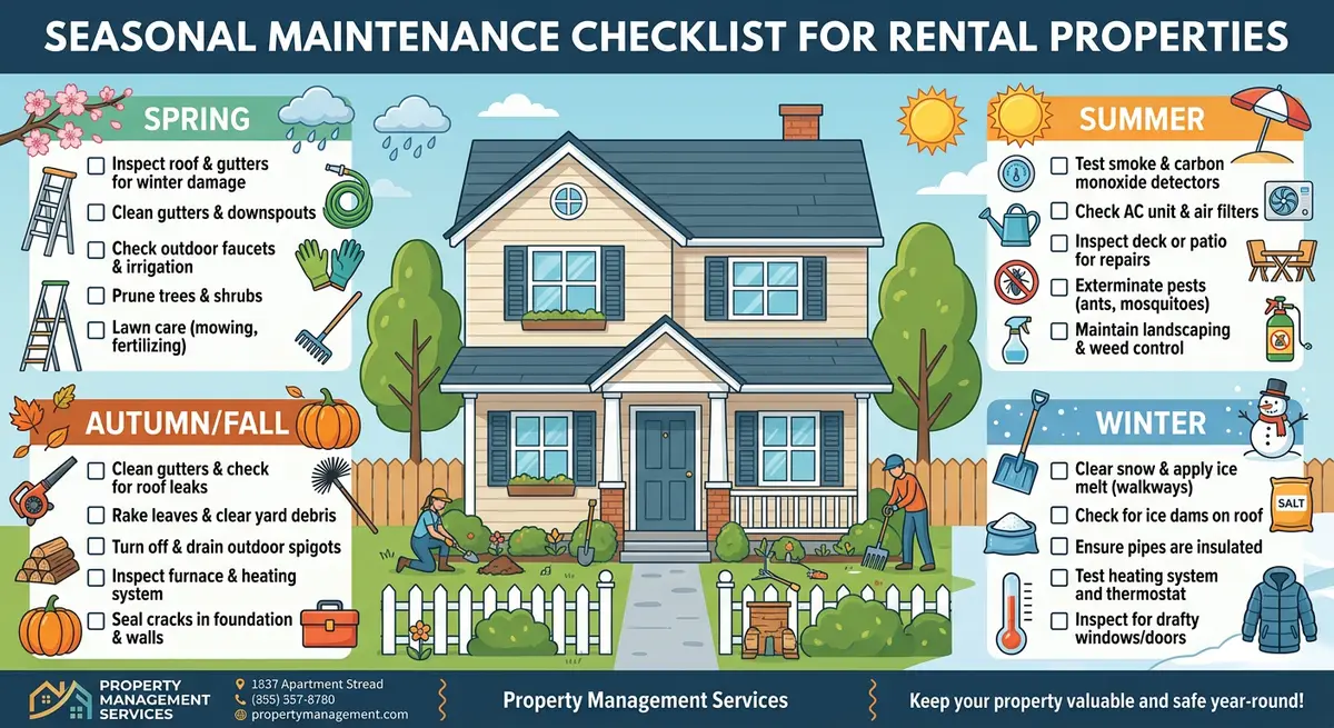 Seasonal Maintenance Checklist for Single-Family Rental Properties